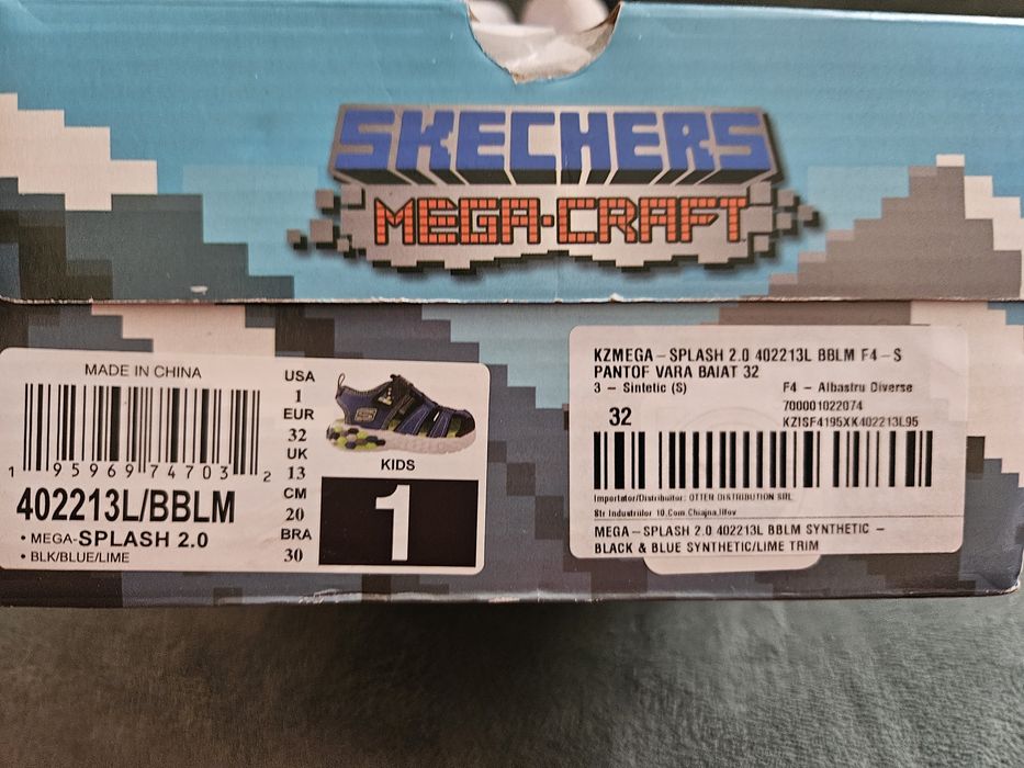 Vand sandale Skechers, mar 32