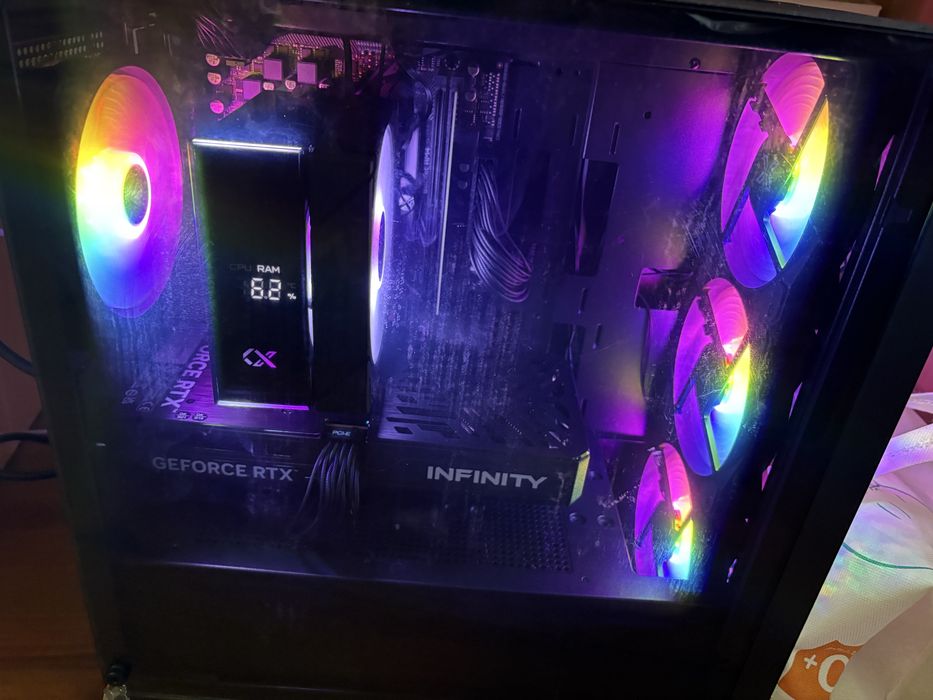 Геймърски компютър RTX 5060 8GB | Ryzen 516GB | SSD 512GB