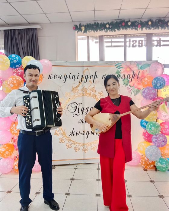 Баян+гитара, домбыра, тамада