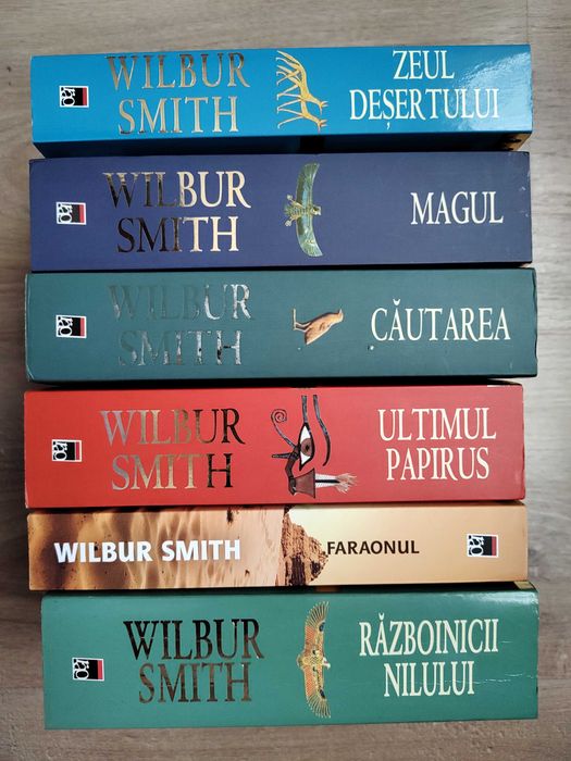 Wilbur Smith – seria Egiptul antic (6 titluri)