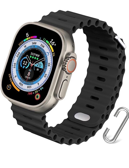 Curea Husa Folie Compatibila Ceas Apple Watch Ultra SE 11 10 9 8 7 6 5