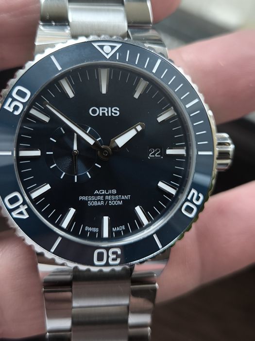 Oris aquis small second
