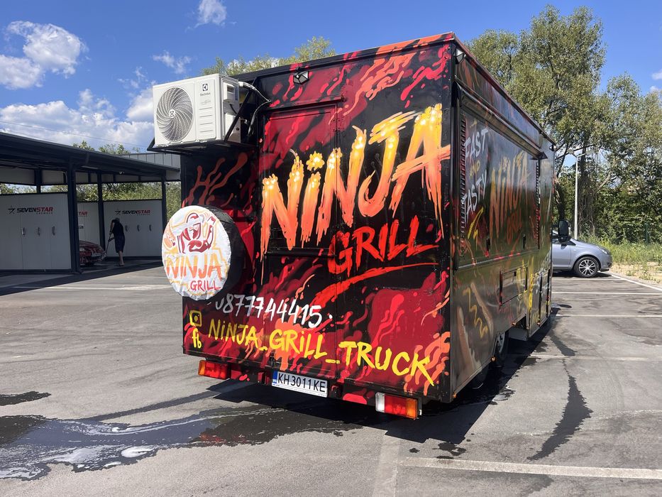 Търговски Кемпер FOOD TRUCK бързо хранене street food