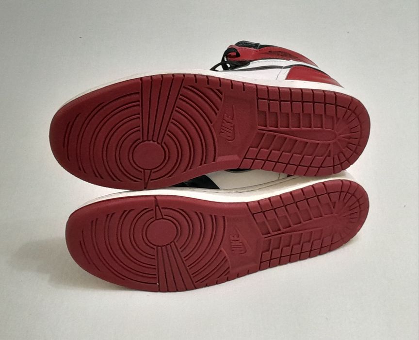 Jordan 1 Retro BG Black Toe, Chicago Bulls, Nr.42 EU