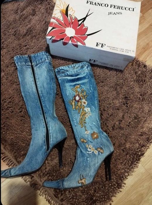 Дънкови ботуши Franco Ferucci