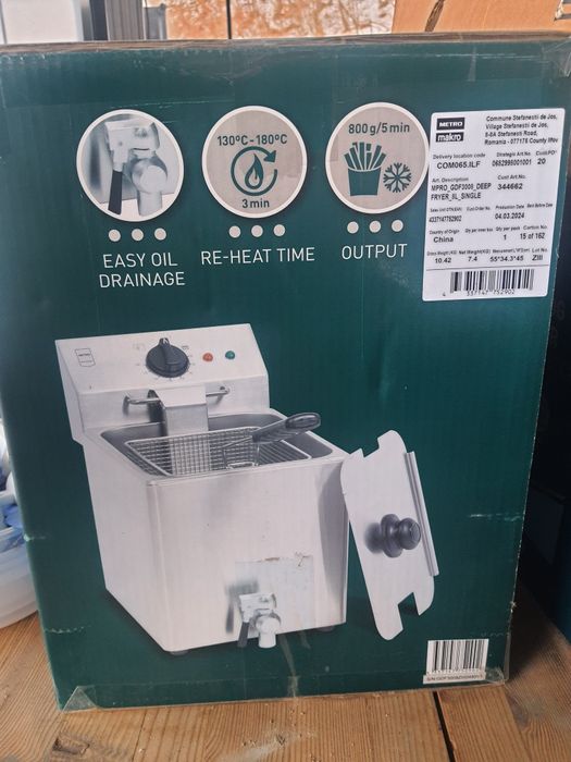 Friteuza noua ! Nefolosita in cutie