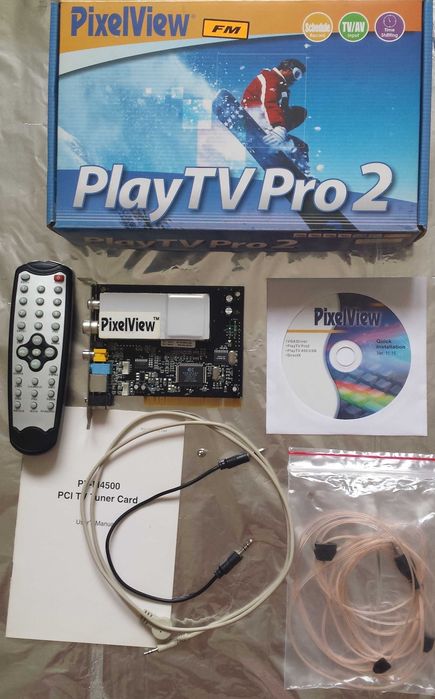 TV Tuner PixelView PlayTV Pro2 +Fm Bucuresti Sectorul 2 • OLX.ro