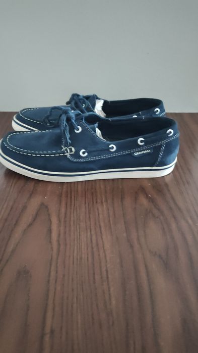 Мъжки велурени мокасини Superga