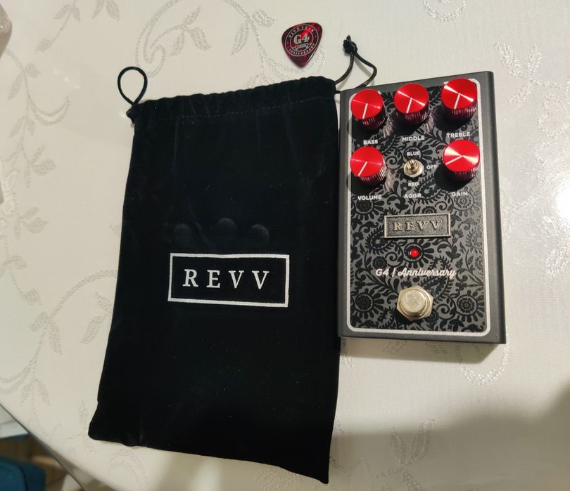 Revv G4 Anniversary хайгейн преамп, дисторшн