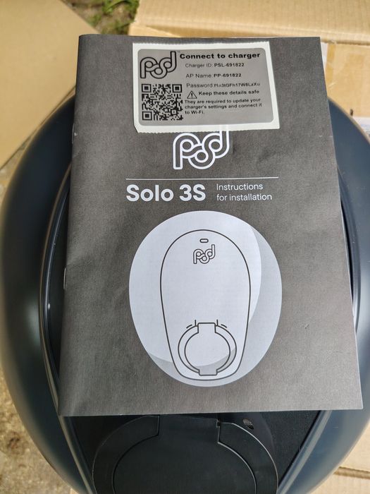 Нова Зарядна Станция за Електромобили Pod Point Solo 3S (7kW, Тип 2)