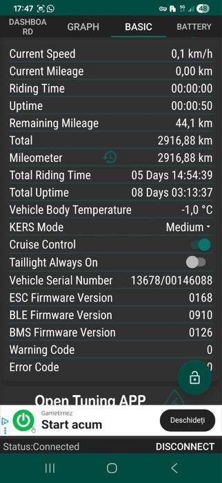 Trotinetă electrică Xiaomi Mi Electric Scooter Pro