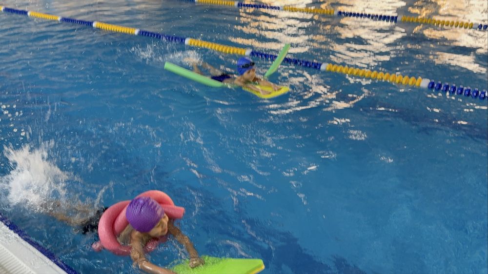 Плавание для взростлых и детей с 4х лет и старше