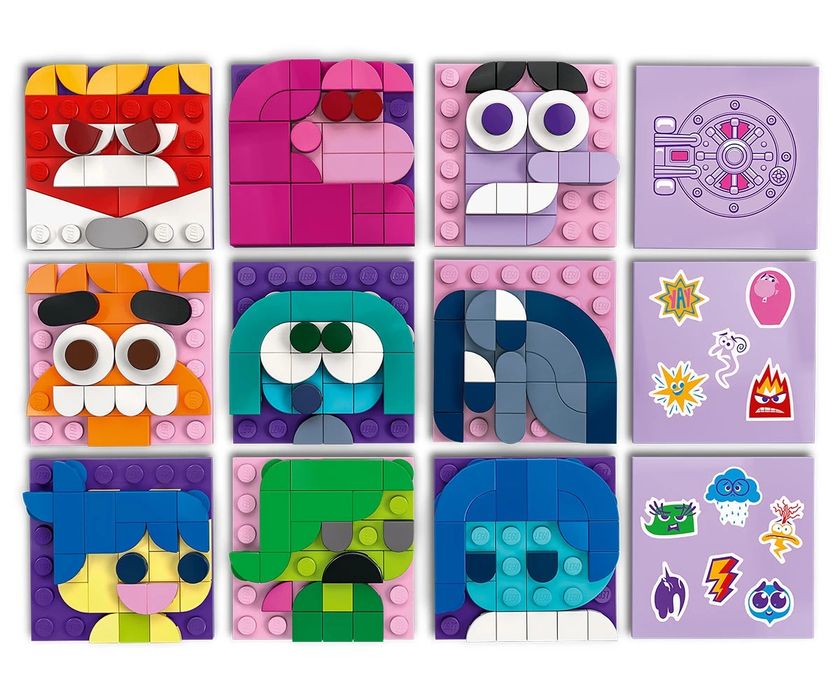 LEGO® Disney™ Pixar 43248 - Отвътре навън 2: Кубчета за настроение