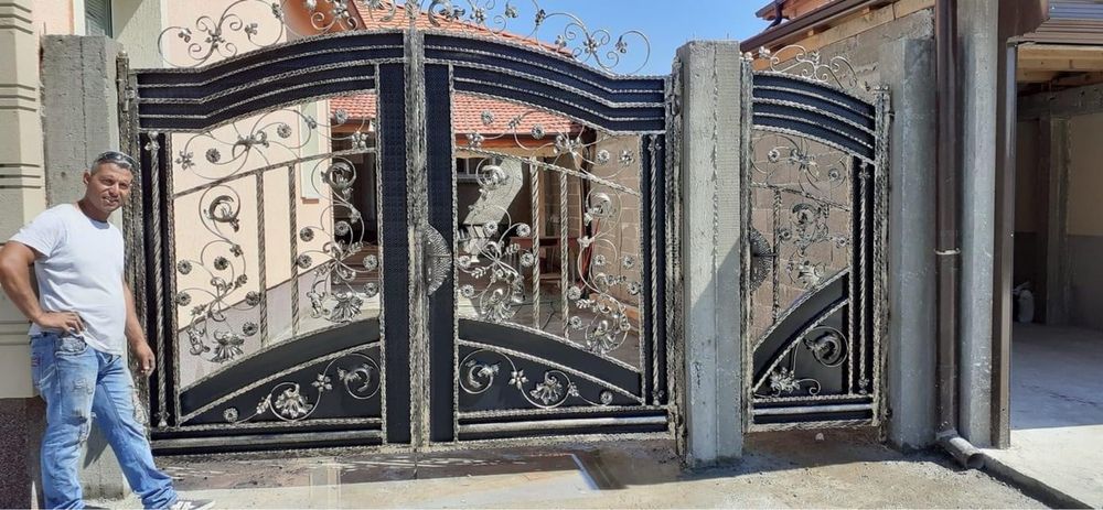 Ковано желязо – огради, врати, парапети | Изработка и монтаж