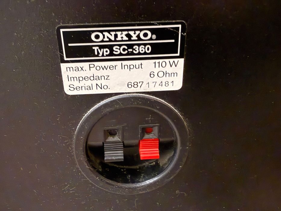 Тонколони Onkyo sc 360