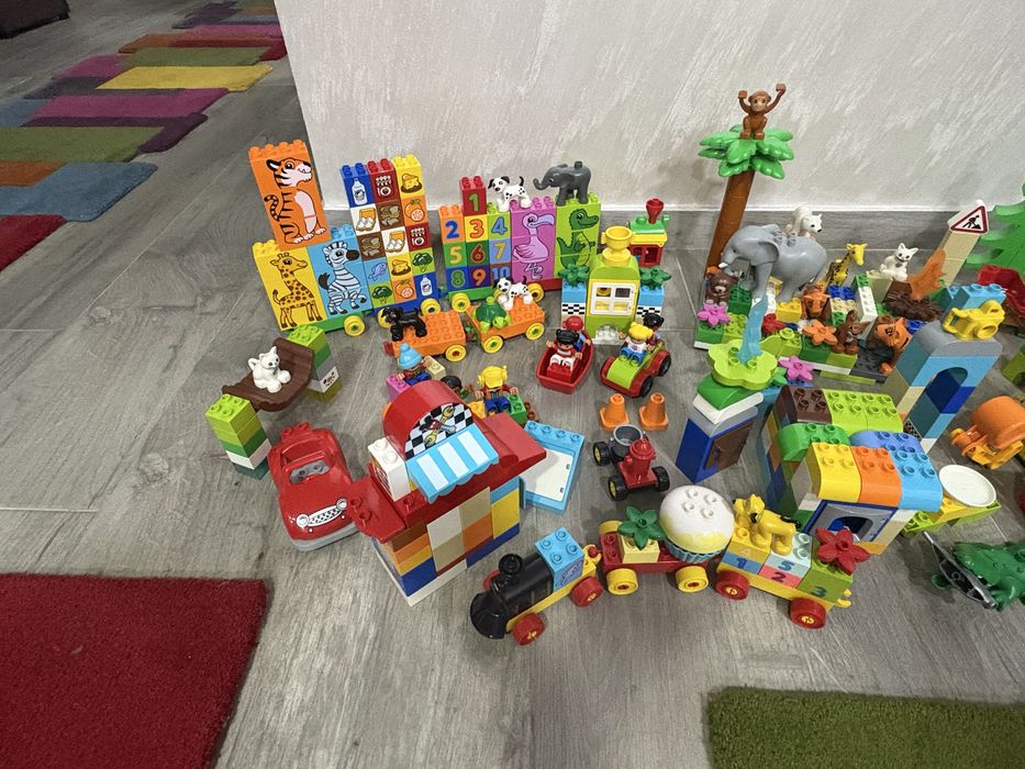 Seturi Lego Duplo in stare impecabila apx.400 piese