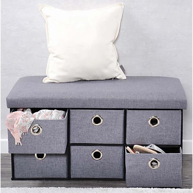 Табуретка с кутии за съхранение