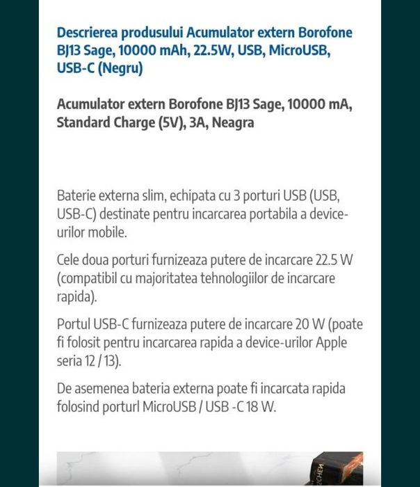 Baterie externa 10000 și încălzire mâini iarna