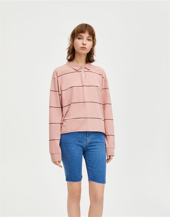 Bluza tricou polo Pull&Bear