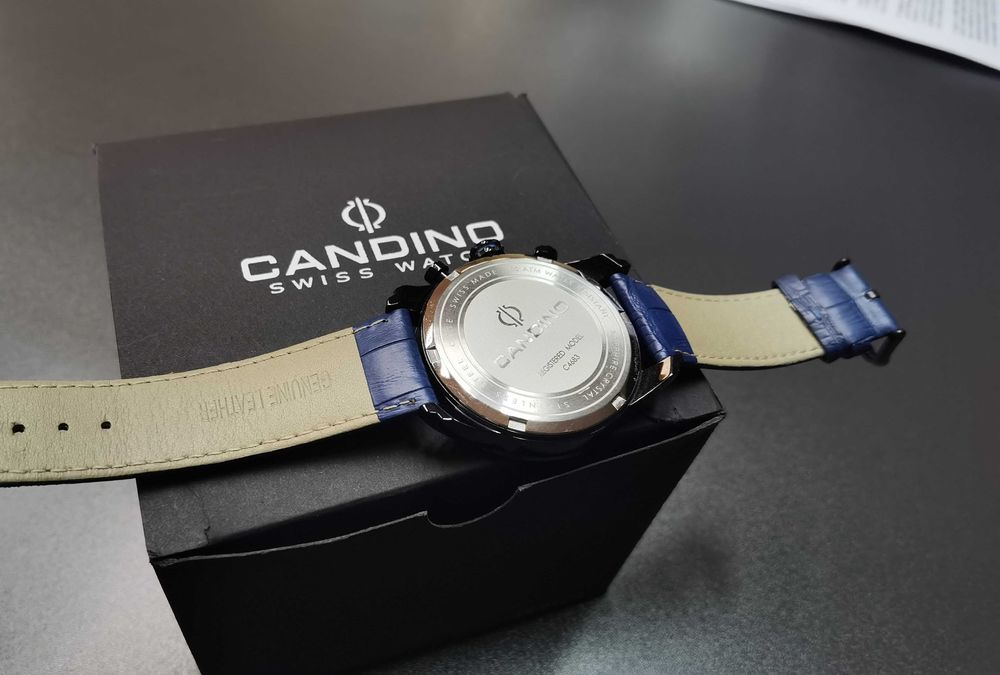 оригинален мъжки швейцарски часовник CANDINO, като нов !