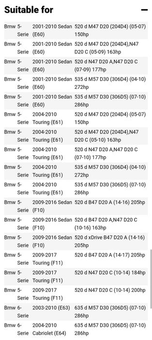 K&N спортен филтър BMW