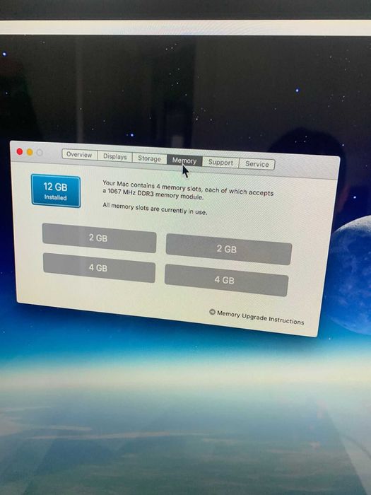 Mac 27-inch (Late 2009) – 12 GB RAM – Ecran Mare Superb, Perfect pentru Office/Filme