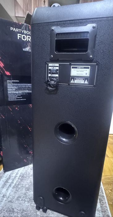 Колонка 120w denn partybooster fort