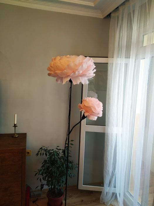 Нощна лампа цвете