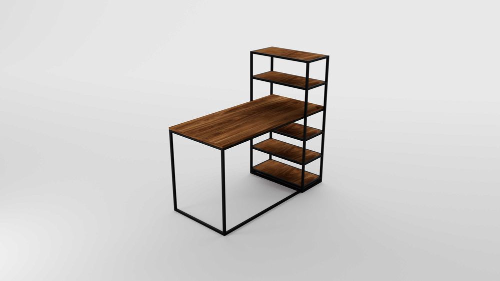 Лофт стол со стеллажом URBAN STORAGE от Max Loft