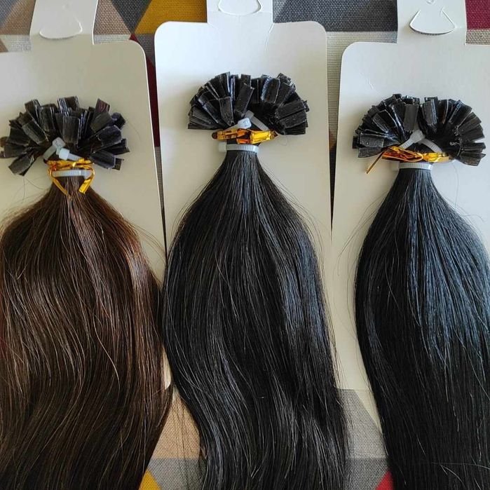 Екстеншъни, стикери, кератинови кичури,опашки,бретони, топери от естес