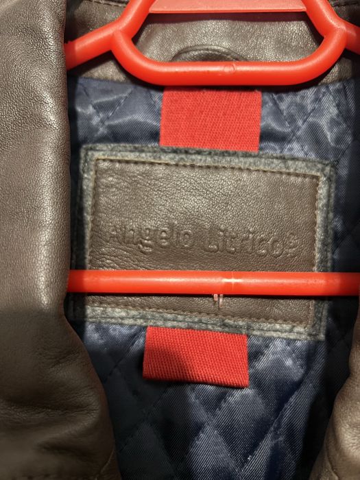 Geaca piele .Angelo Litrico