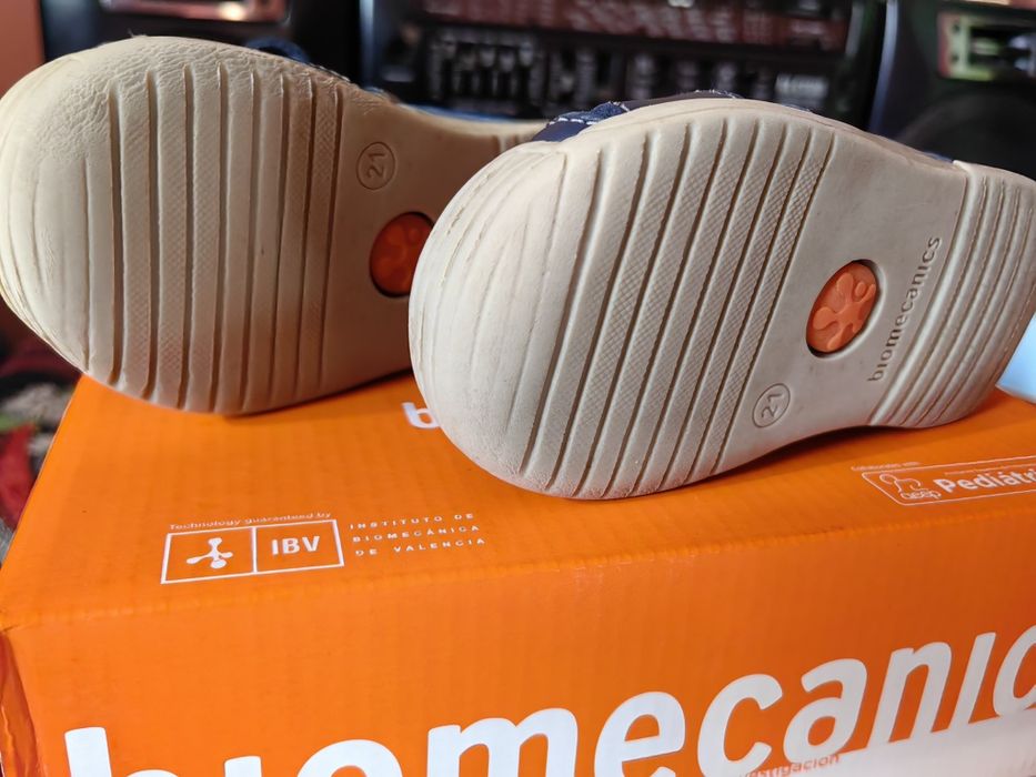 Детски сандали Biomecanics, номер 21 – Естествена кожа