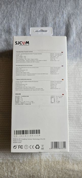 SJCAM A10 Екшън камера/Боди камера