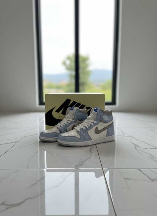 Adidasi Jordan 1 High Hyper Royal OG - Sneakersi Unisex - Full Box