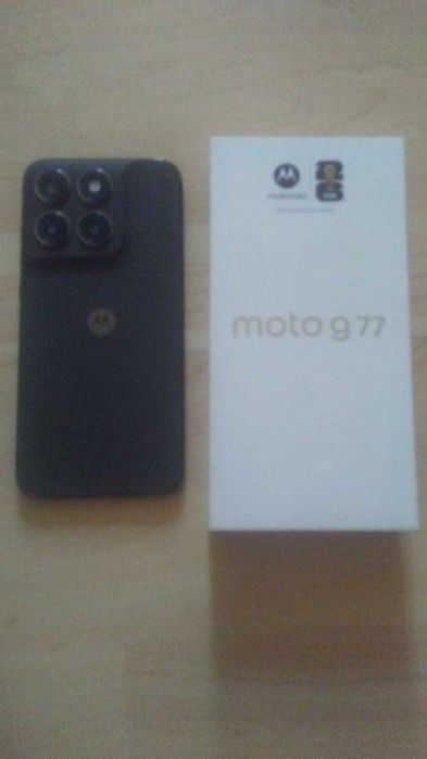 Motorola G77, 256GB, 8GB RAM, 5G, Black Olive Garanție!