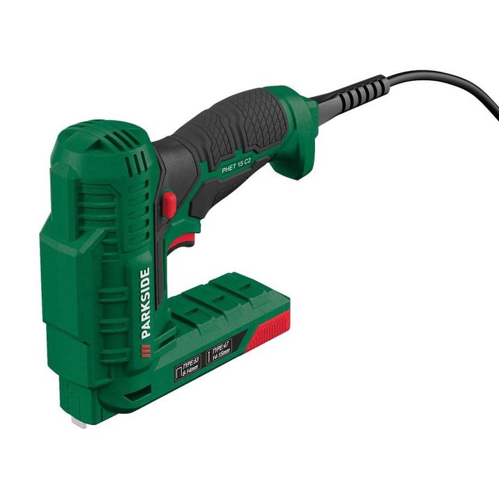 Capsator electric, aparat de aplicat capse si cuie 70 W, la priza, nou sigilat, realizat in Germania