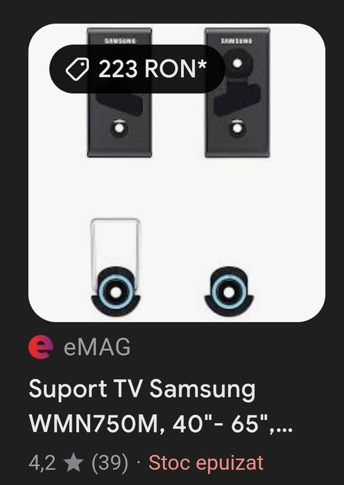 Suport Perete TV SamSunG  si hdmi original