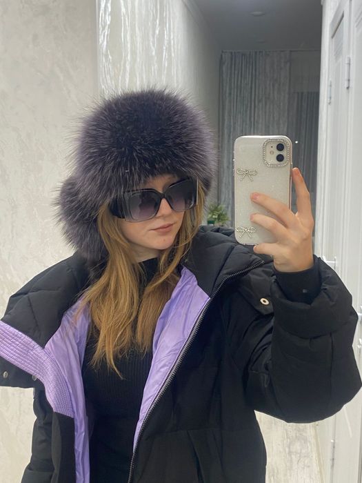 Шапка ушанка меховая