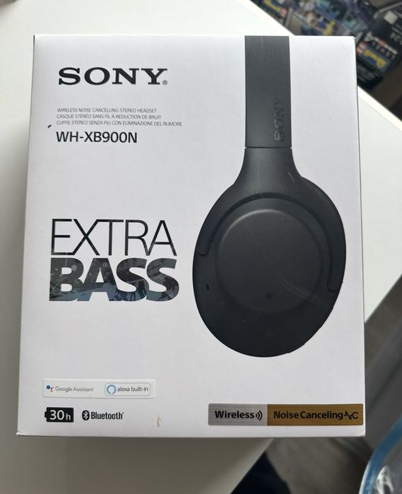 Casti wireless Sony WH-XB900N full box