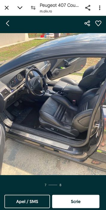 Peugeot407 2.0 hdi coupe 3000€-peugeot 407,2.0hdi berlina 1500€