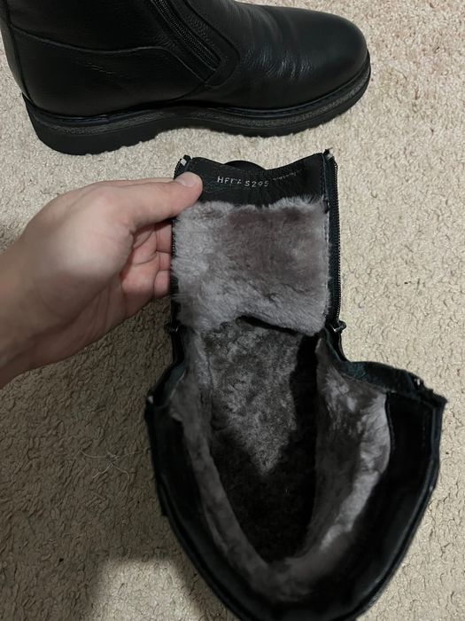 Сапоги кожаные, натуральная кожа из Турции