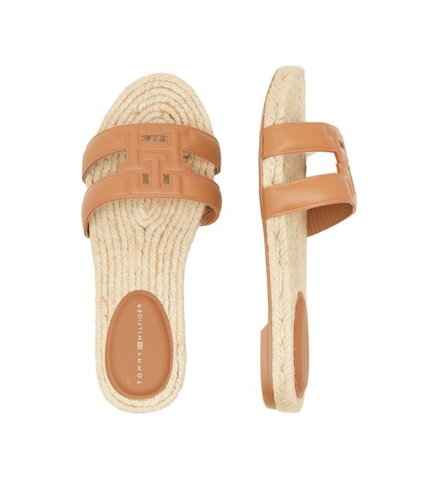 Tommy Hilfiger кожени чехли Emboss Sandal
