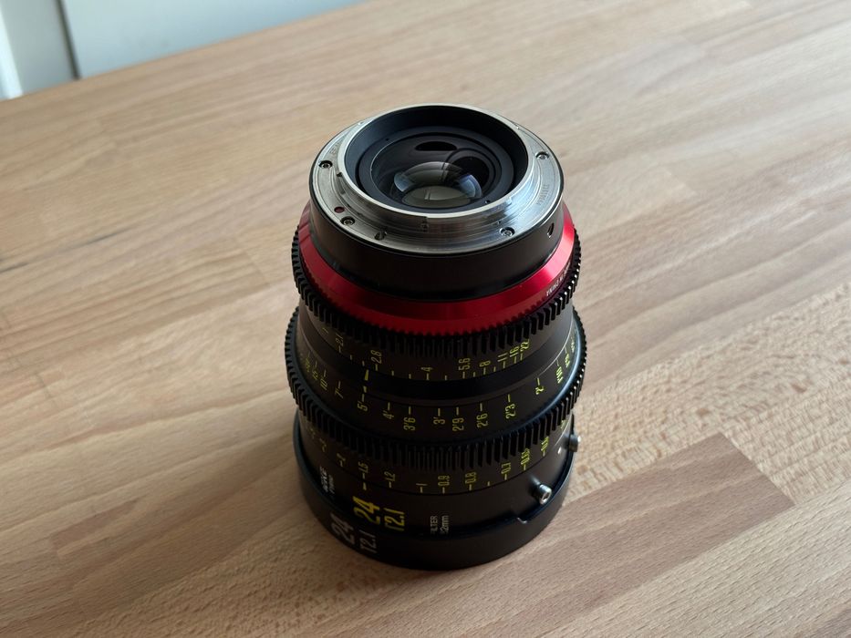 Meike FF Cine 24mm T2.1 obiectiv montura Canon EF