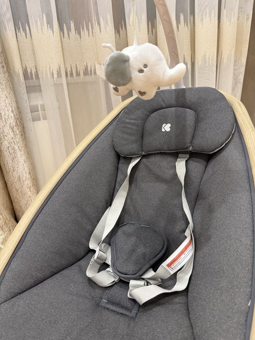 Детска люлка Kikaboo BeeMoove Grey