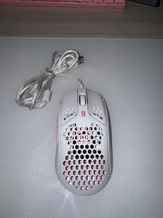 Hyperx Pulsefire Haste (White-Pink)