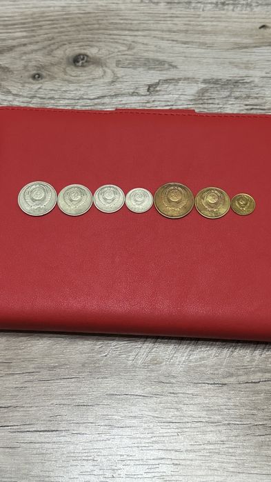 Годовой набор мотет ссср за 1978г