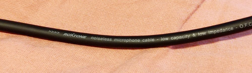 Балансиран микрофонен кабел 6м