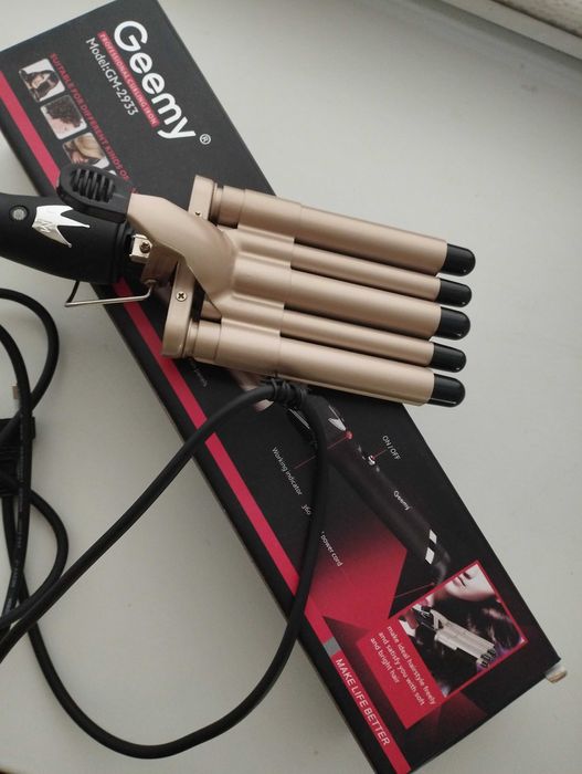 Плойка. Шикарные локоны.