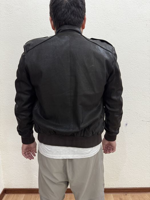 Кожанная куртка.