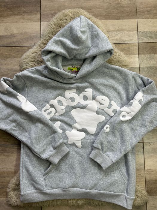 Hanorac sp5der gri marime M nou